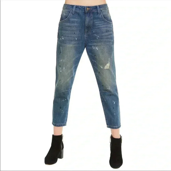 WILDFOX Baggy Crop Jean NWT - Picture 2 of 8